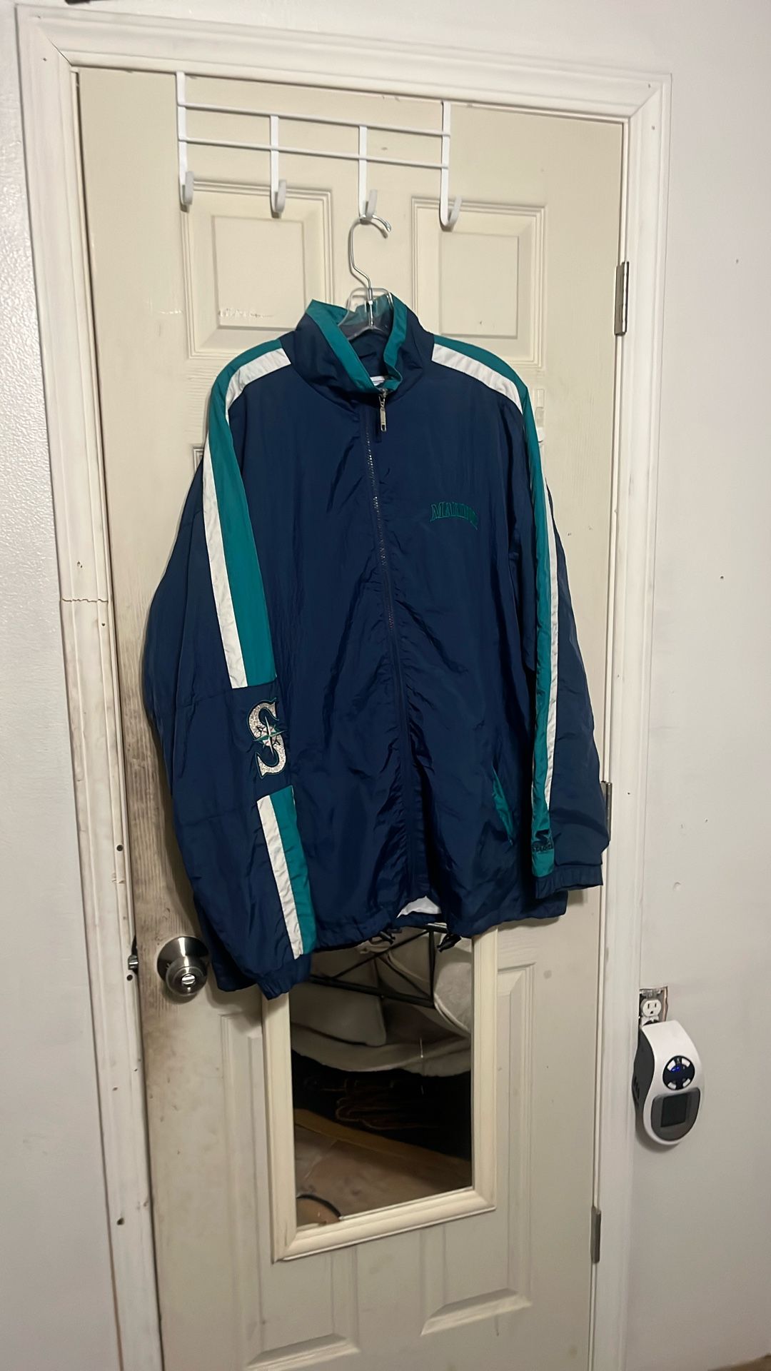 vintage seattle mariners starter windbreaker