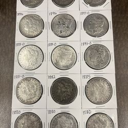 Morgan Or peace silver dollars For Sale