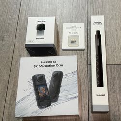 Insta360 X5 8K Pocket Action Video Camera Combo BRAND NEW SEALED!!