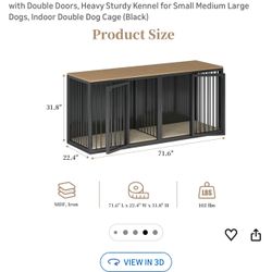 Large Dog Crate Furniture 