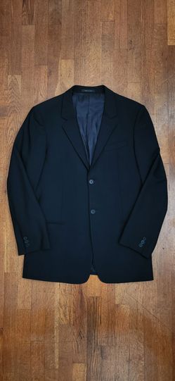 Vintage Emporio Armani Men's Black Suit Blazer (Size: 38R/Medium) [Made In Italy]