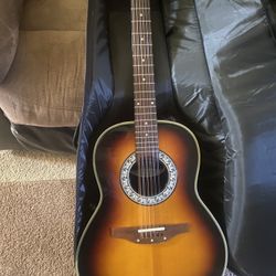 12 String Acoustic Ovation Guitar 