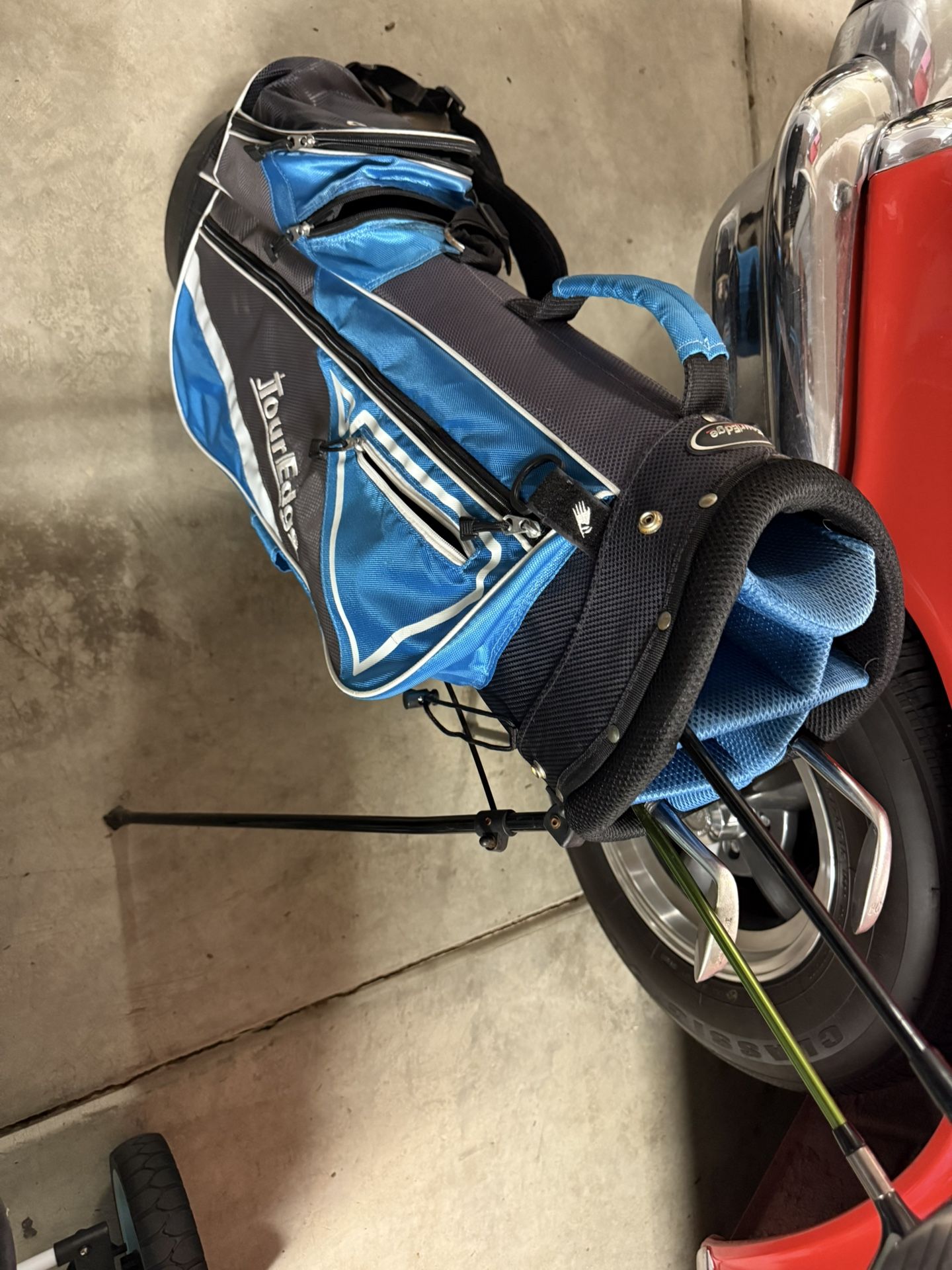 Golf Bag And Clubs