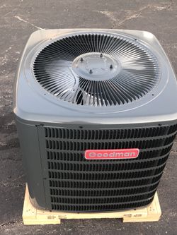 New ac unit 2 ton Goodman condenser