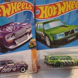 Hot Wheels 2021 Station Wagons: Datsun Bluebird Wagon 510 & Volvo 240 Drift Wagon 