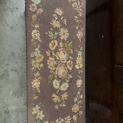 Embroidered Bench