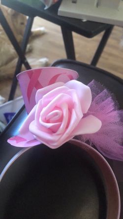Breast Cancer Awareness Mini Top Hat