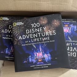 100 Disney Adventures of a Lifetime (Carton of 9 Hardcover Books)