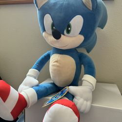 Sonic Hedgehog Plush Stuffed Animal