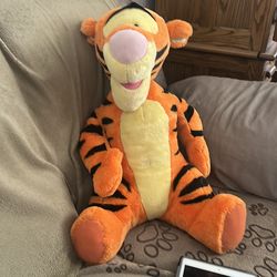 Disney talking tigger plush toy, 24”