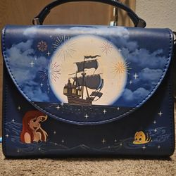 Little mermaid glow in the dark purse by loungefly
