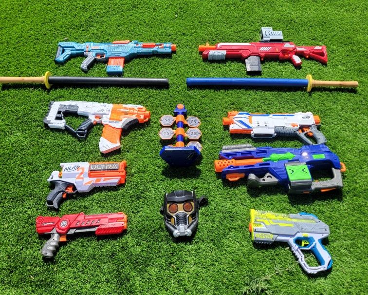 Nerf Gun Lot