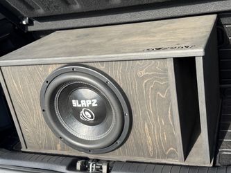 Slapz Audio Oblivion 12” Subwoofer in a Baltic Birch Ported Box | 2000w RMS | 1 ohm