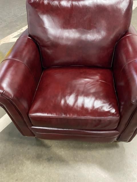 bradington young red chair