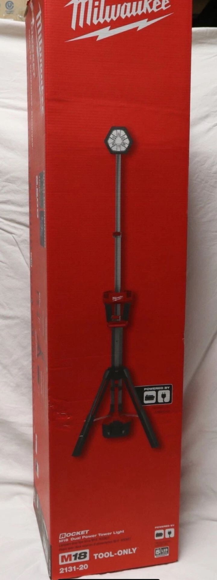 M18 18-Volt Lithium-Ion Cordless Rocket Dual Power Tower Light (Tool-Only)