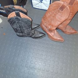 Vintage Tony Lamas Cowboy Boots