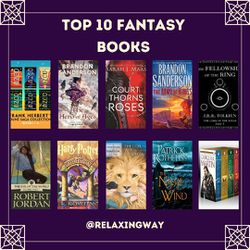 Top 10 Fantasy Books 🌠📚 