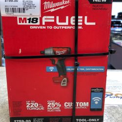 Milwaukee 2759-20 M18 Fuel 1/2” Impact Wrench (70500273)