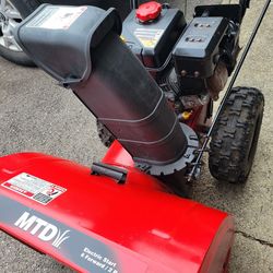 MTD commercial or residential snow blower