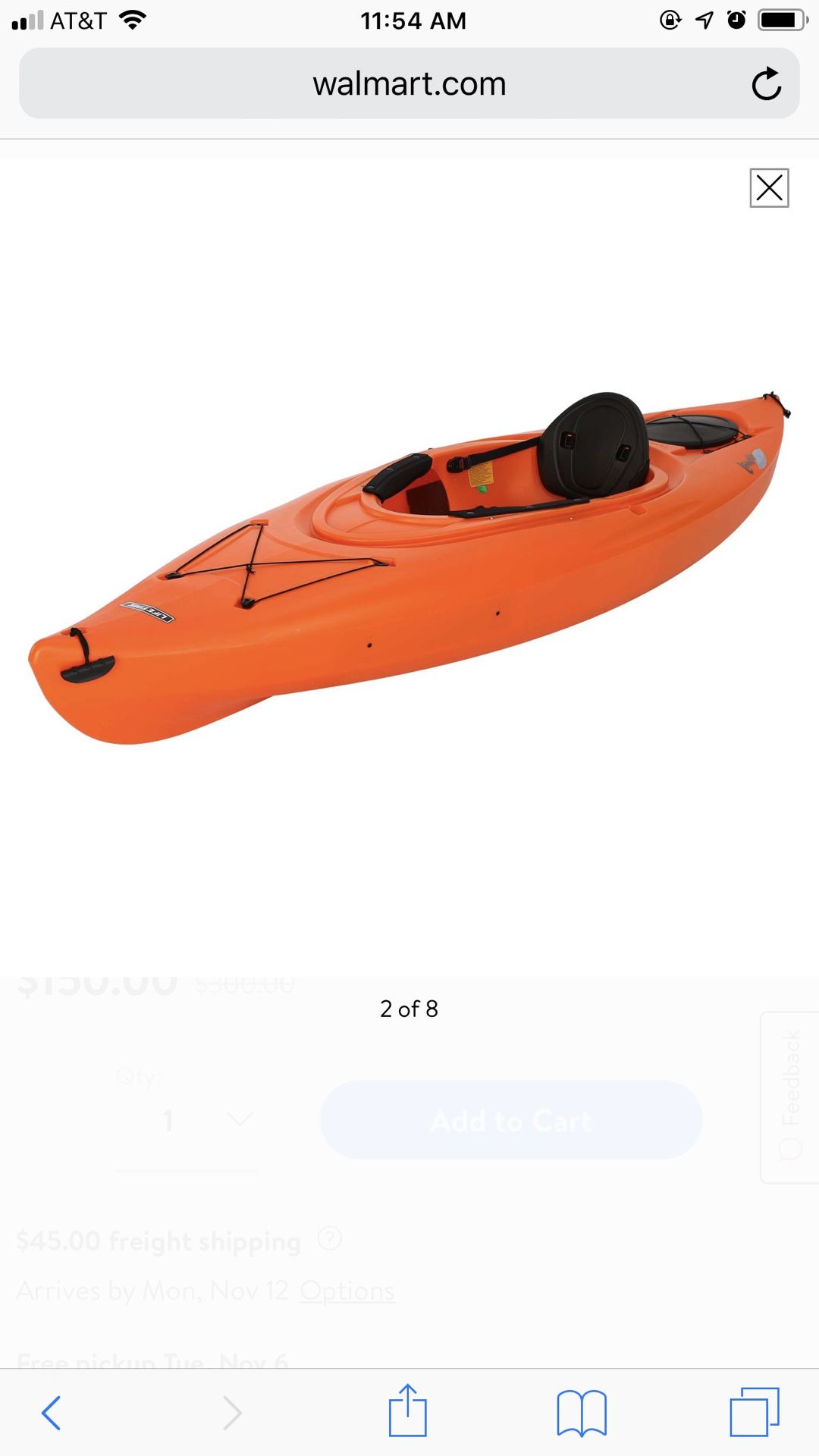 Lifetime Lancer 100 Sit-In Kayak (Paddle NOT Included), 90817