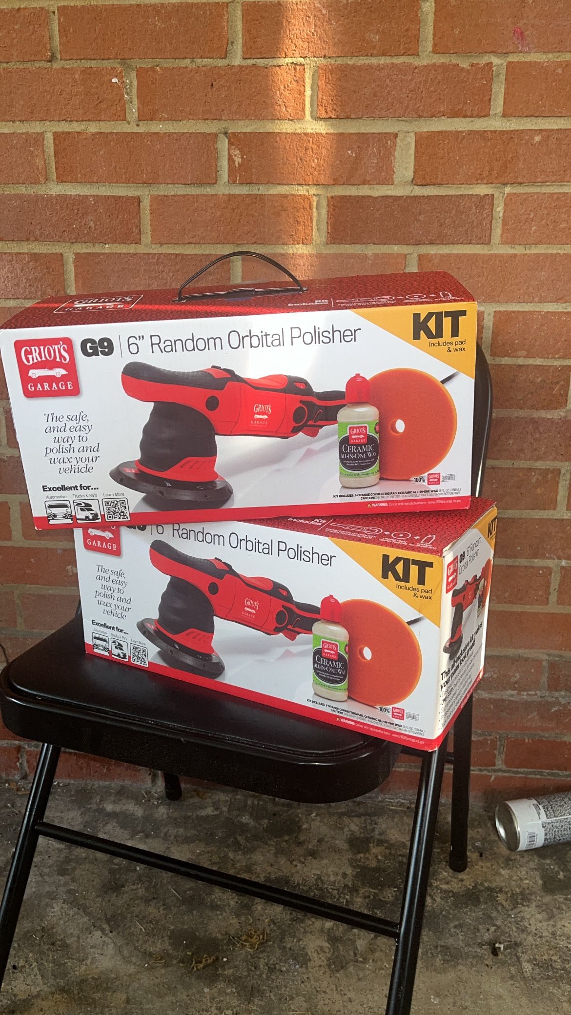 6 Inch Random Orbital Polisher Kit GRIOTs