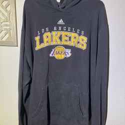 Los Angeles Lakers Adidas Hoodie Sz Large 