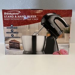 Brentwood Stand And Hand Mixer