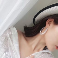 Natural Peal earrings