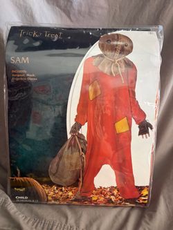 Sam - Trick r Treat - New with Mask !