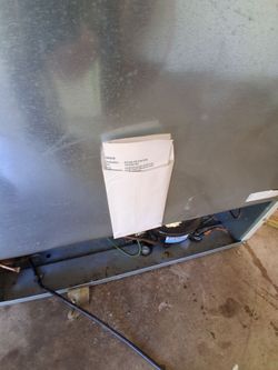 Standing garage freezer