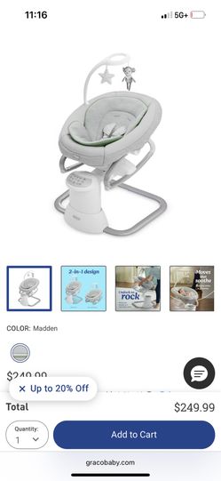 Graco® Soothe My Way™ Swing with Removable Rocker