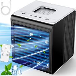  3-IN-1 Mini Air Conditioner with Remote, NIB