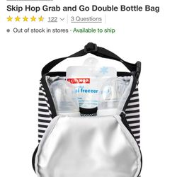 Skip Hop Double Bottle Bag.