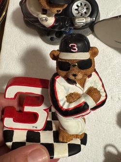 Collectors resin  Dale Earnhardt Bear Pit Crew