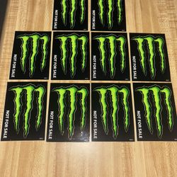 Monster Energy Stickers 
