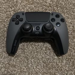 Black Ps5 Scuf Controller