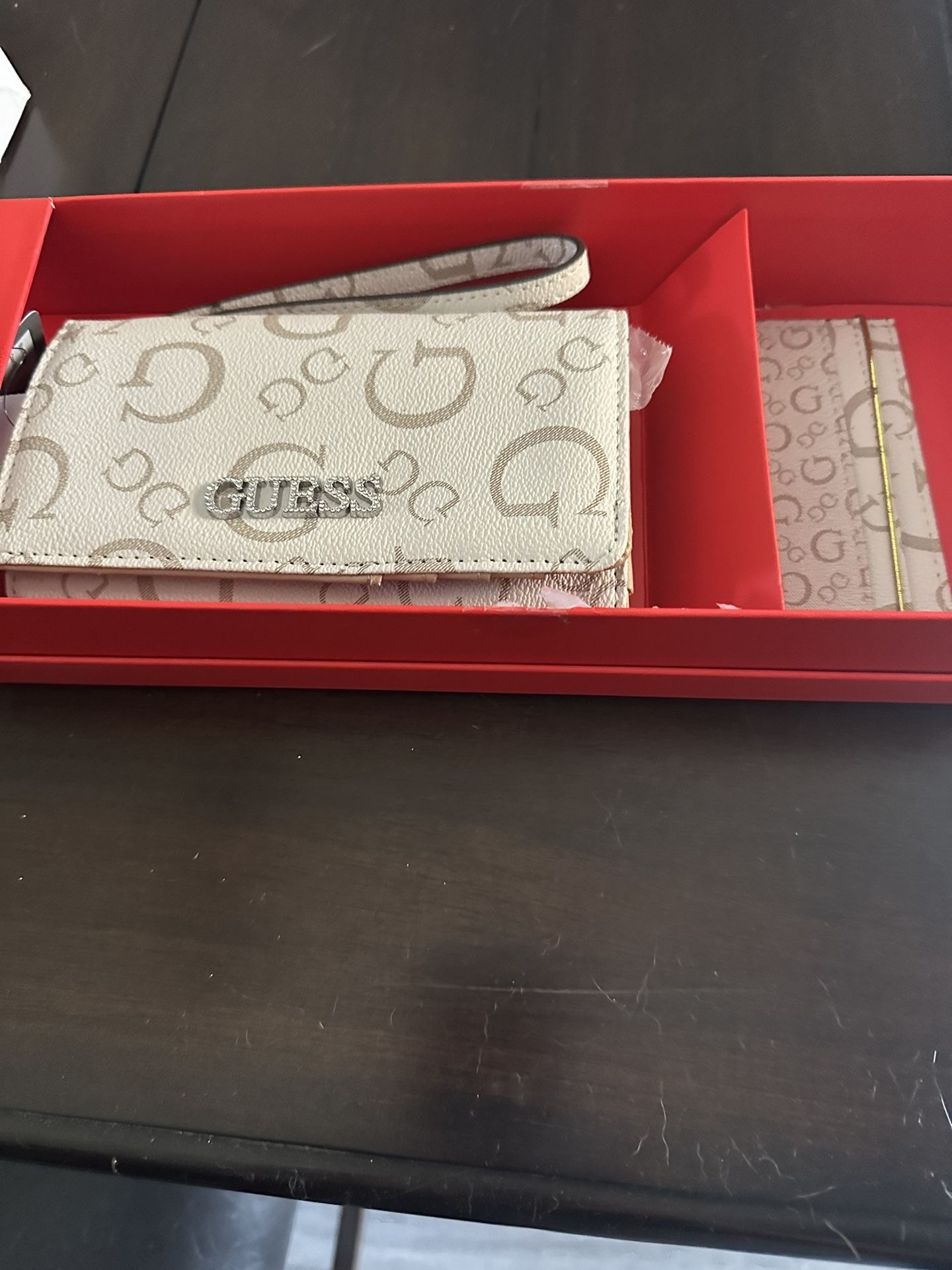 Guess Wristlet With Wallet