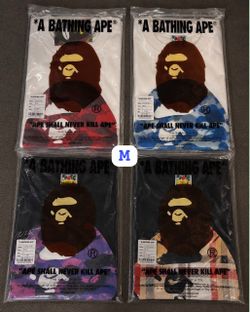 A Bathing Ape BAPE Graphic T-Shirts Bundle of 4