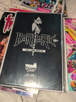 Barbaric the long death comic book  #2