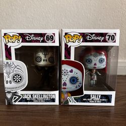 Funko Pop Day Of The Dead Jack And Sally 