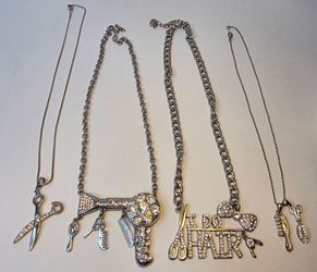 Necklace lot of 4 for hair stylist