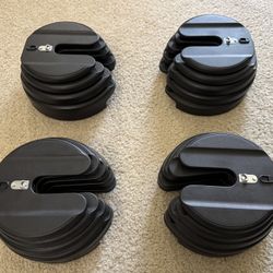 Bowflex SelectTech 552 Series 2 Dumbbell Plate Weights ONLY for 2 Dumbbells