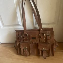 New Leather Small Pet Carrier