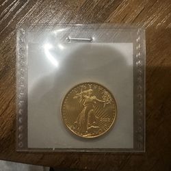 American Gold Eagle Coin Bullion 1/4 Ounce Oz Round