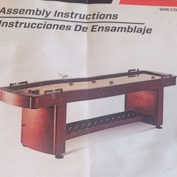 Shuffleboard Table