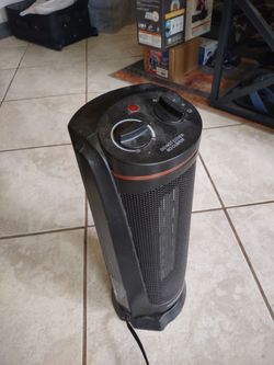 Black Tower Ceramic Space Heater