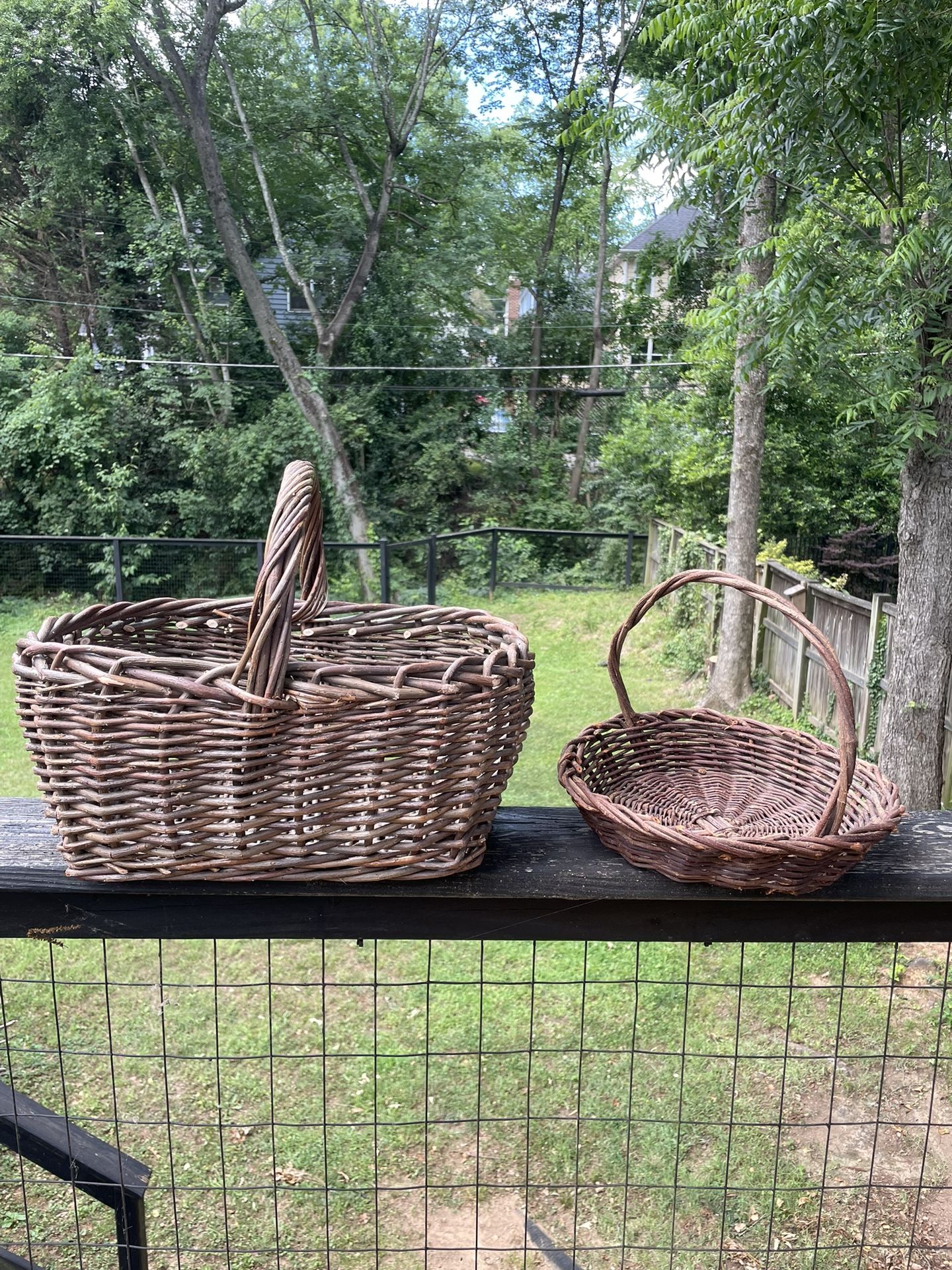 2 Wicker Baskets