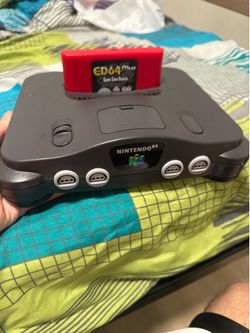 N64 with everdrive cartridge