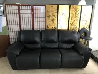 Black couch