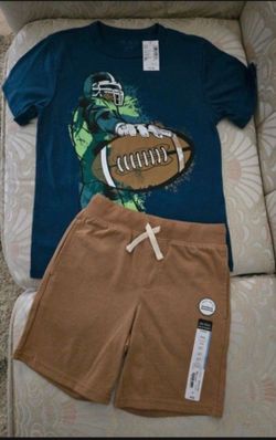 Boy's Shorts And Tee Set Size 4T